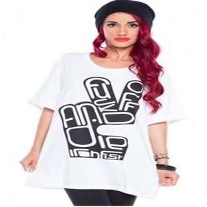 IRON FIST T SHIRT PEACE OFF WHITE UNISEX TEE deal